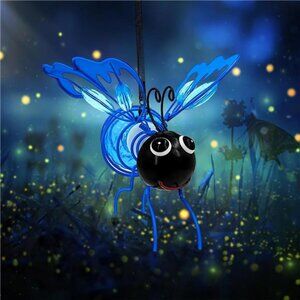 Solar Garden Lantern Outdoor Decorative Waterproof LED Bug Lights Tabletop